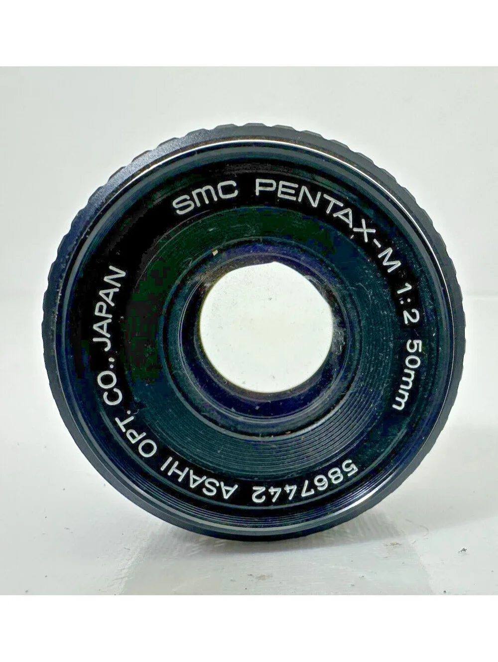 Vintage SMC Pentax-M 50mm f/2 Lens Asahi K Mount K1000 ME Super Japan